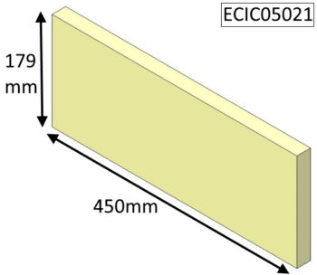Brick, Rear Upper (Non Eco) - ECIC05021