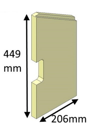 Brick, Side, Left Hand - Aspect 5 Compact (Eco) - ASPC05016