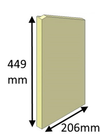 Brick, Side, Right Hand - Aspect 5 Compact (Eco) - ASPC05017