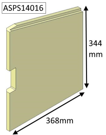 Brick, Side, Left Hand - Aspect 14 (Eco) - ASPS14016