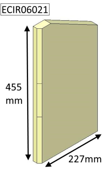 Brick, Side, Right Hand - Aspect 6 (Non Eco) - ECIR06021