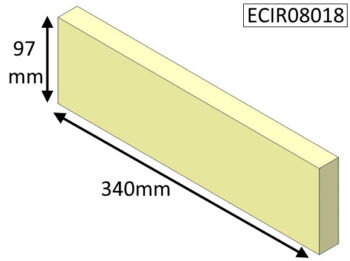 Brick, Rear Lower - Aspect 8 (Non Eco) - ECIR08018