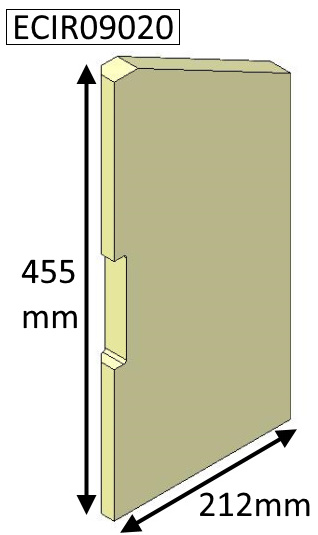 Brick, Side, Left Hand - Aspect 9 - ECIR09020