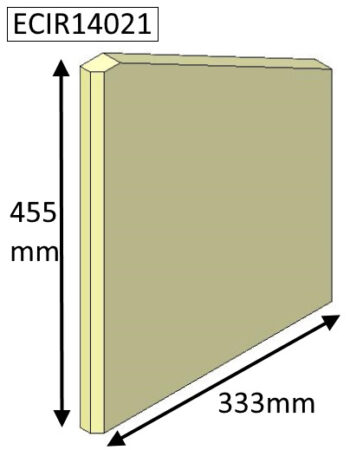 Brick, Side, Right Hand - Aspect 14 (Non Eco) - ECIR14021